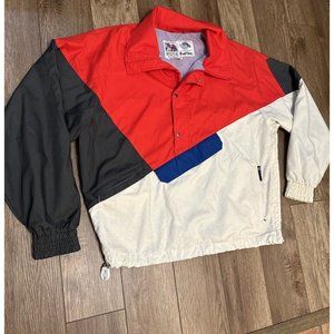 Vintage 80s Peregrine Ski Geometric Windbreaker Jacket